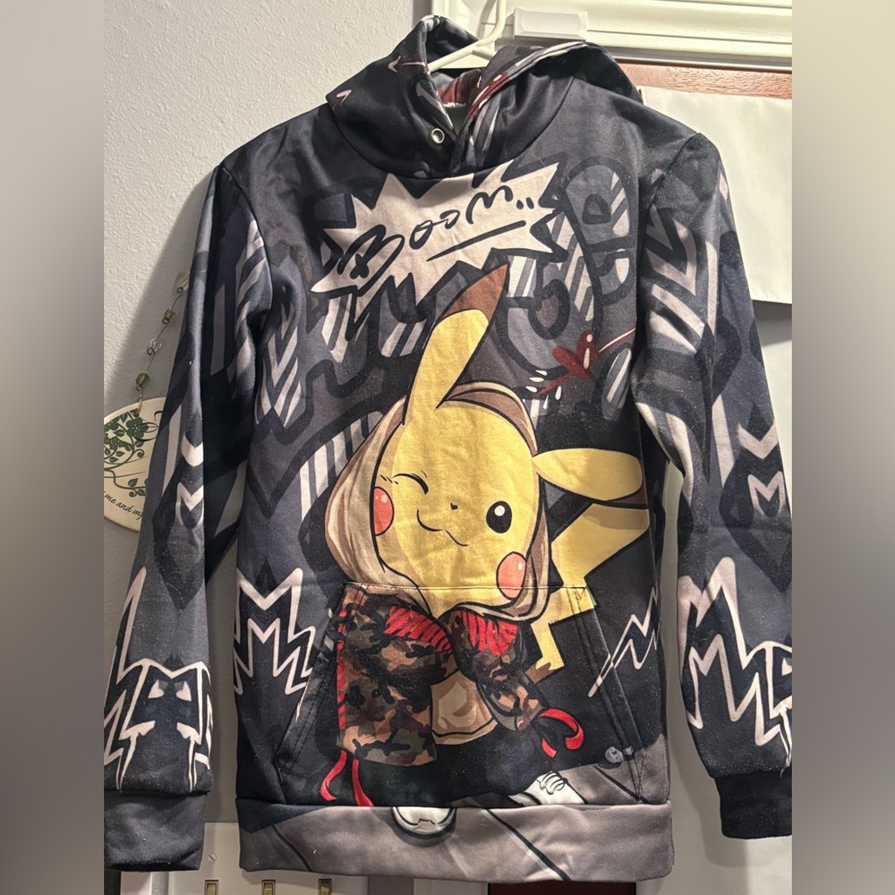 Pokemon Hoodie (boys) -Sz M
